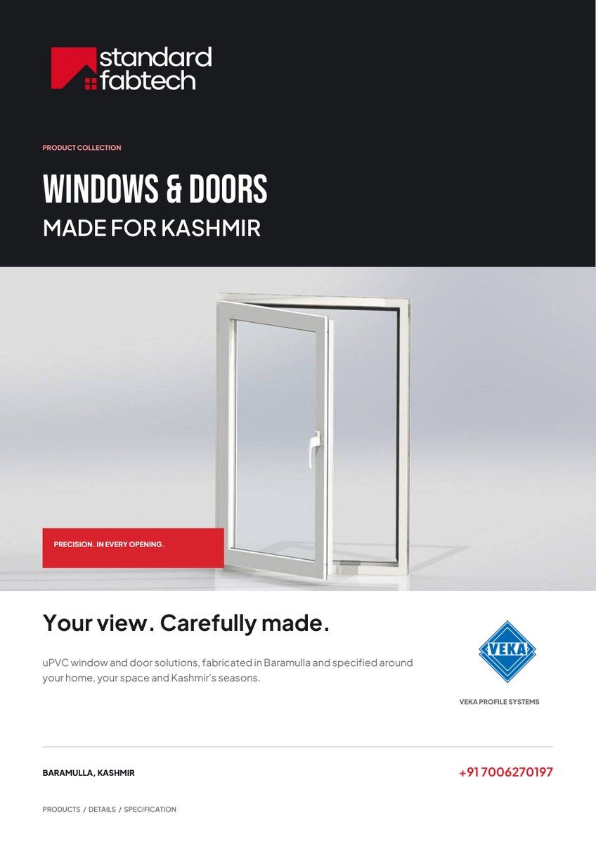 Cover of the Standard Fabtech product catalogue